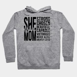 She Is Mom Hoodie